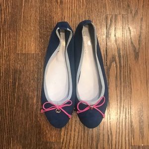 Soft leather ballet flats from Italy
